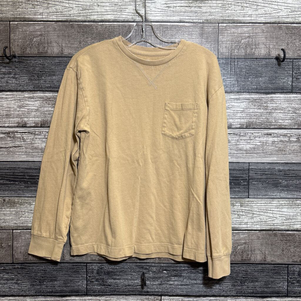 GAP ORGANIC LS POCKET T-SHIRT 10