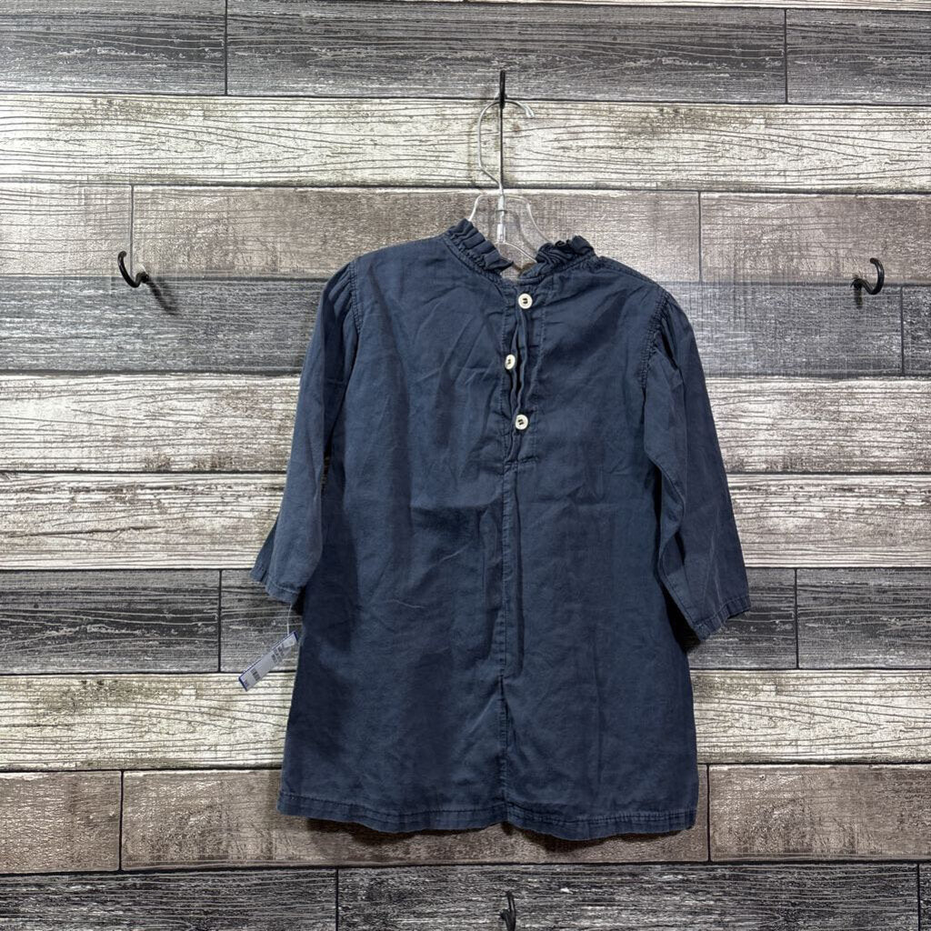 MABO RUFFLE COLLAR COTTON DRESS 2/3