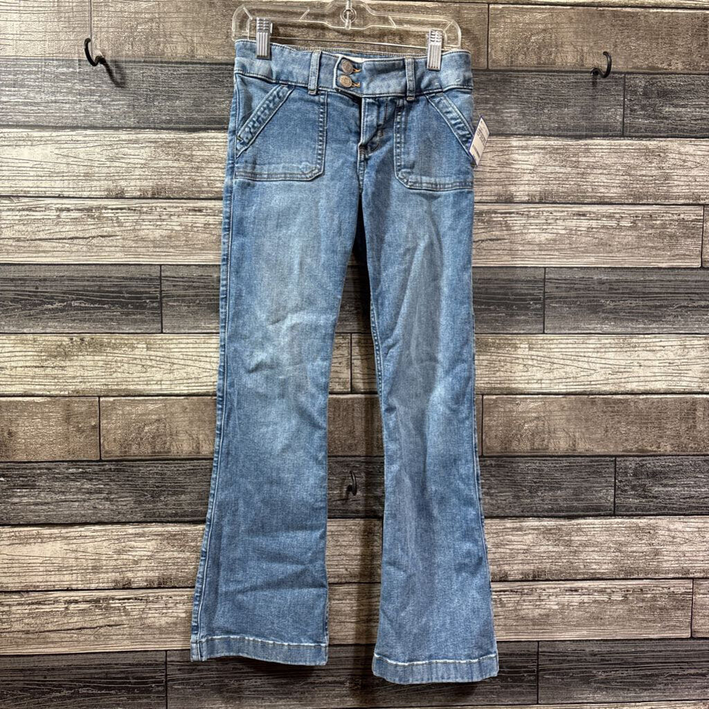ABERCROMBIE LOW RISE BOOT CUT JEANS 9/10