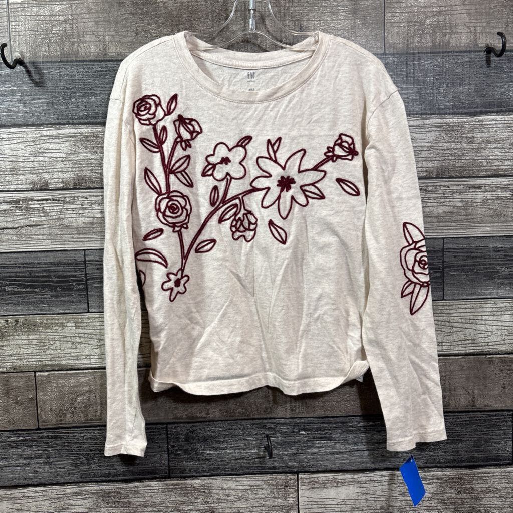 GAP LS EMBROIDERED T-SHIRT 12