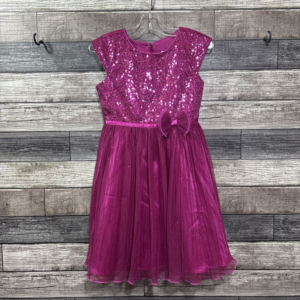 JONA MICHELLE SLEEVELESS SEQUIN TULLE DRESS 6