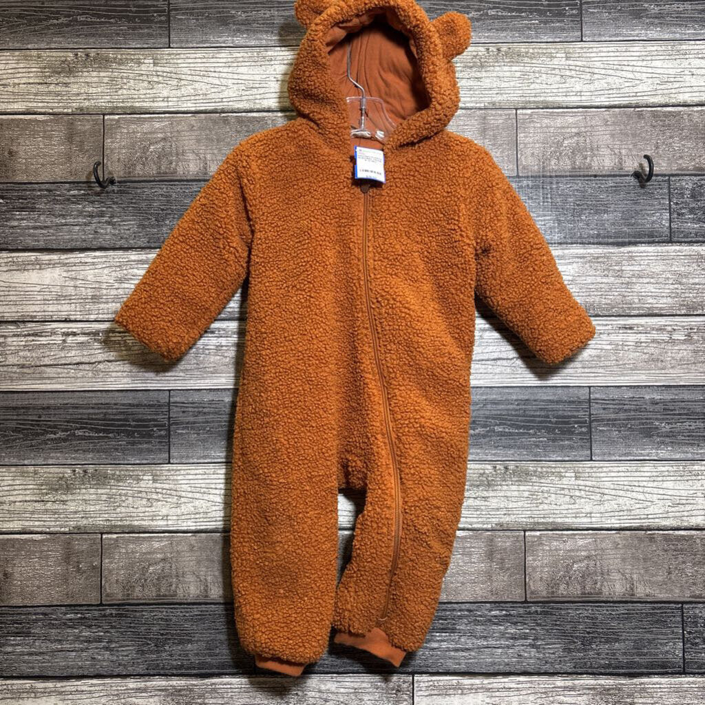 MINYMO FLEECE BUNTING HOOD 9-12 MO