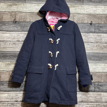 Load image into Gallery viewer, MINI BODEN HOODED WOOL FULL ZIP TOGGLE DUFFLE COAT 9/10
