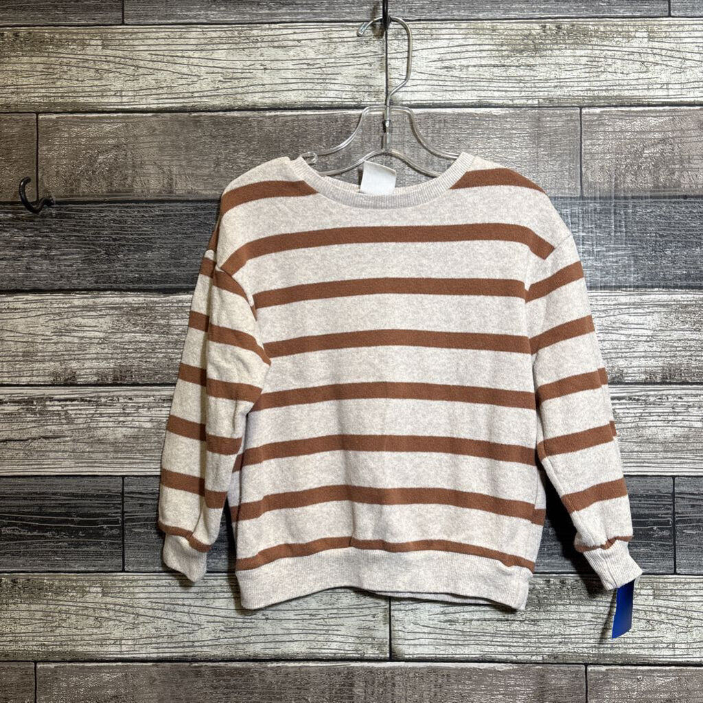 ZARA STRIPED SWEATER 3/4
