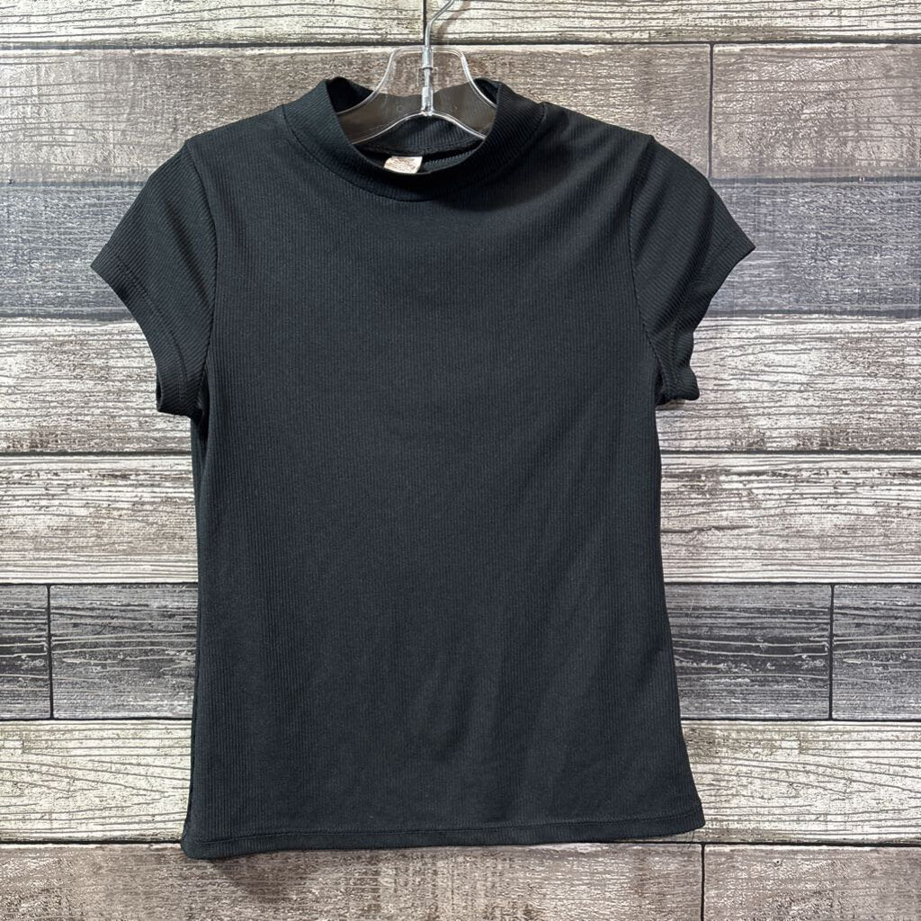 SWEET BUTTERFLY SS RIBBED MOCK NECK 7/8