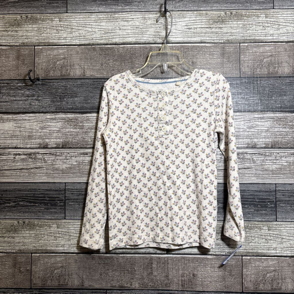 MINI BODEN LS FLORAL T-SHIRT 5/6