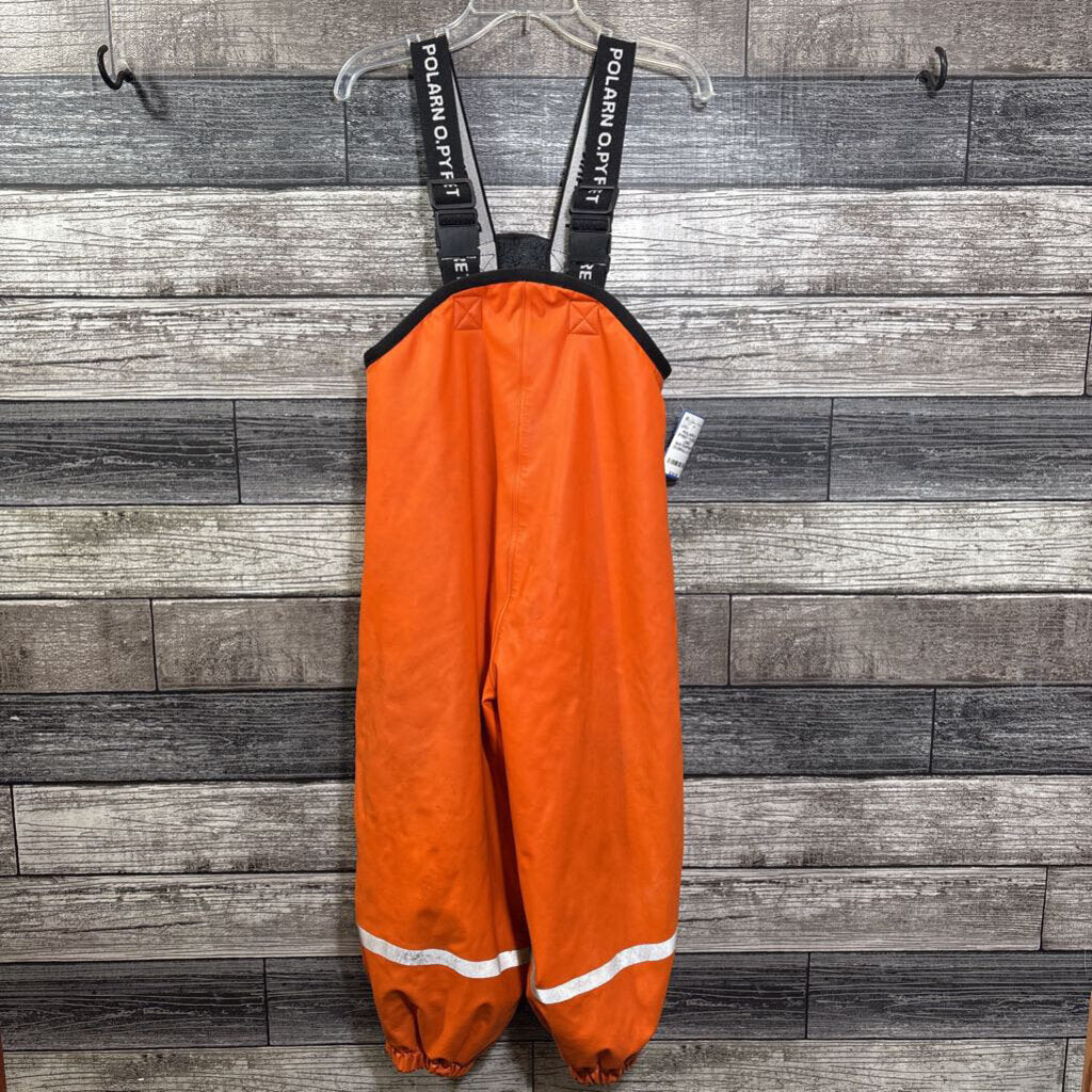 POLARN O. PYRET FLEECE LINED WATERPROFF OVERALLS 2-4