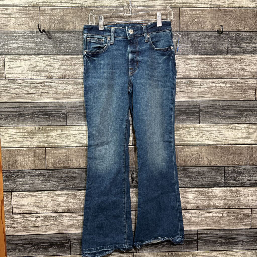 GAP 70'S FLARE HIGH RISE JEANS 10
