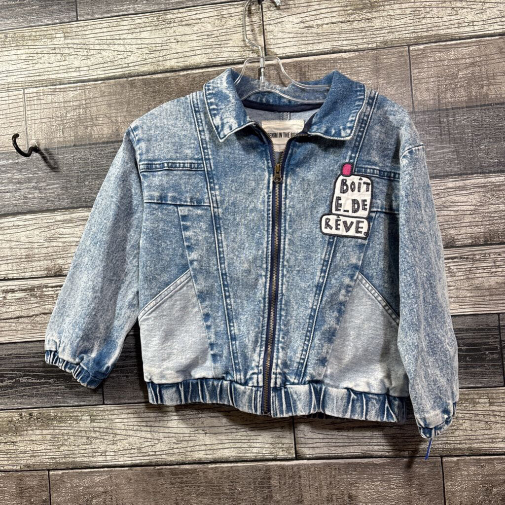 DENIM IN THE BOX APPLIQUE JEAN JACKET 5