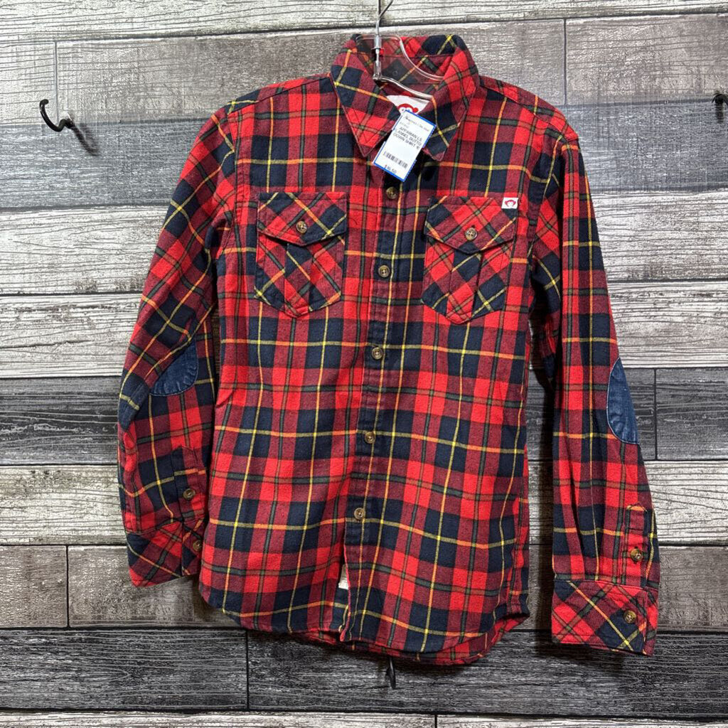 APPAMAN LS FLANNEL BUTTON DOWN SHIRT 10