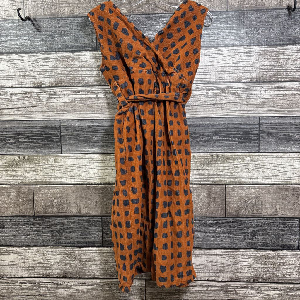 HANDMADE CORDUROY WIDE LEG SLEEVELESS JUMPSUIT 4