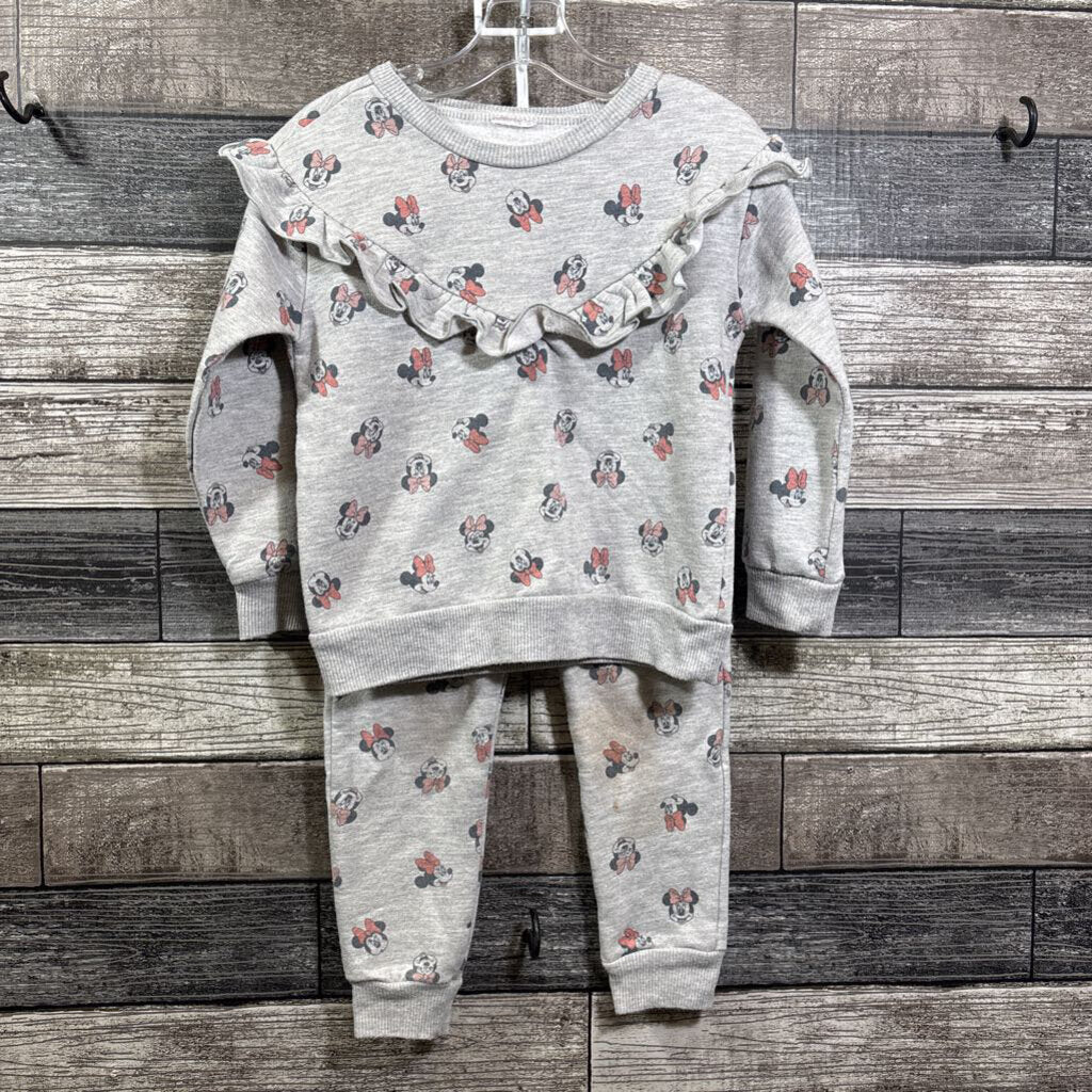 DISNEY MINIIE MOUSE 2PC SWEATSHIRT + JOGGERS 4