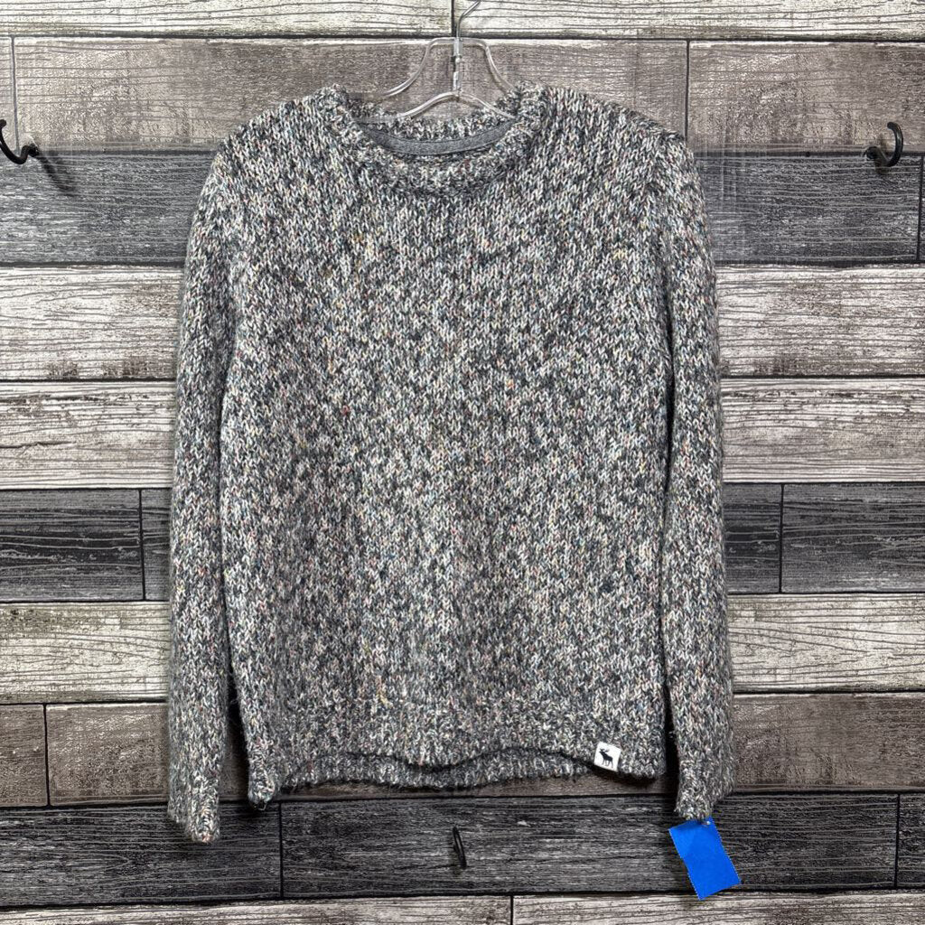 ABERCROMBIE CABLE KNIT SWEATER 7/8