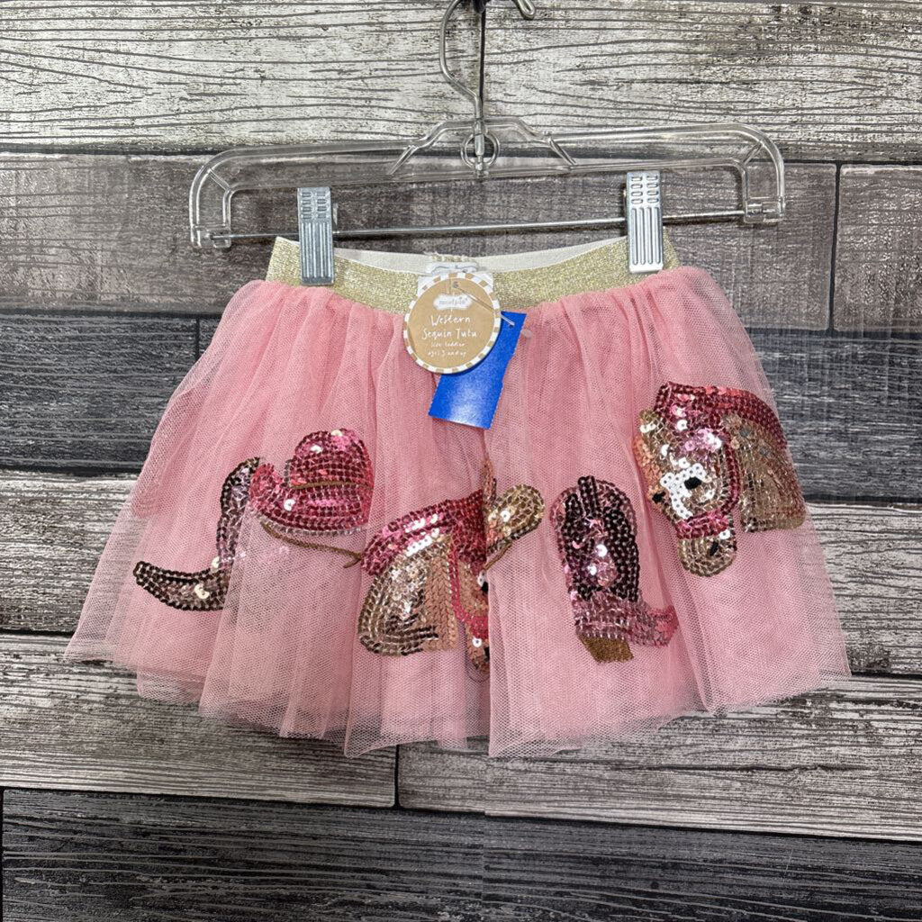 NWT MUDPIE WESTERN SEQUIN TUTU 3