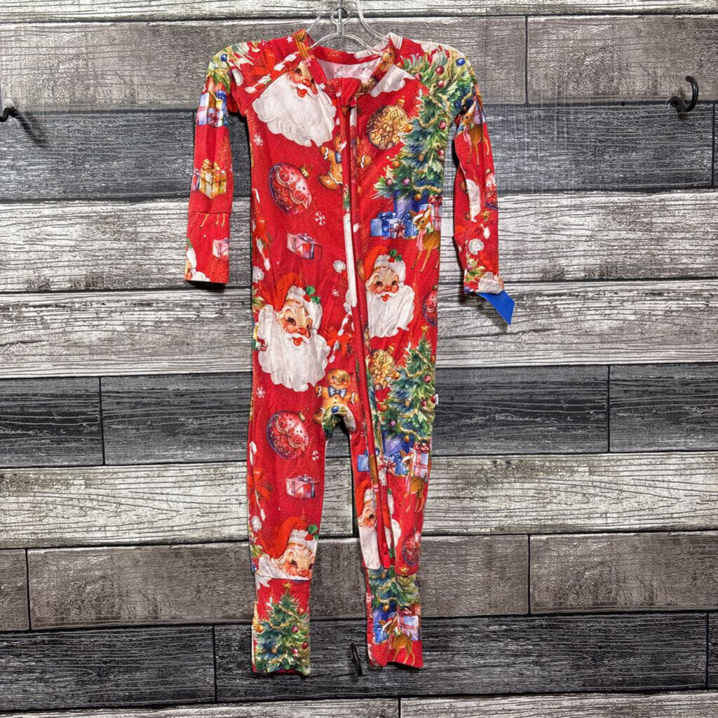 BUMS & ROSES BAMBOO FOOTIE PJ 6-9 MO