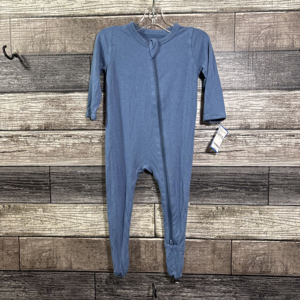 KYTE 1PC ZIP FOOTIE PJ 3-6 MO