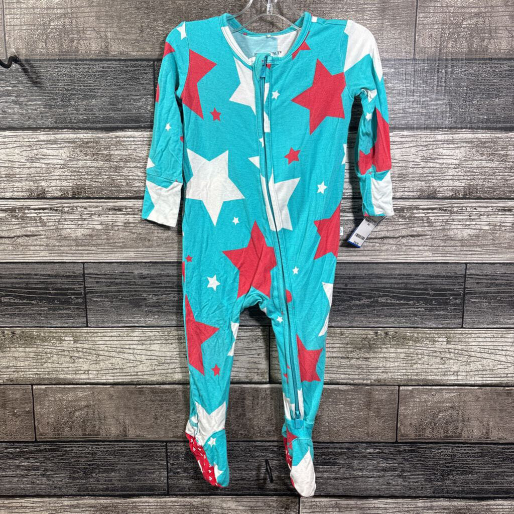 POSH PEANUT BAMBOO PJ 6-9 MO