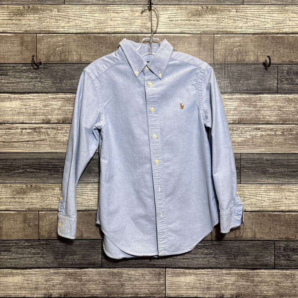 RALPH LAUREN LS BUTTON DOWN SHIRT 8