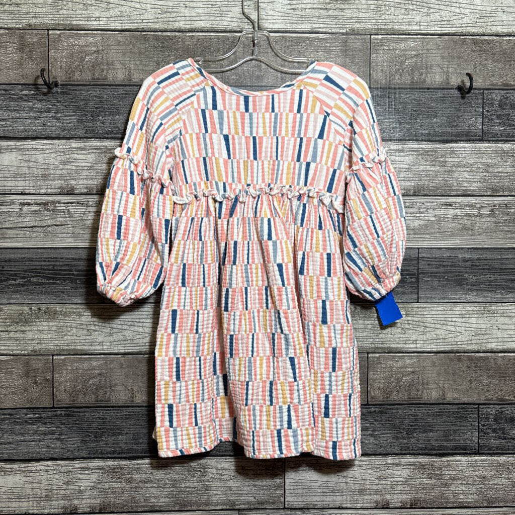 ALICE + AMES LS MUSLIN COTTON DRESS 6