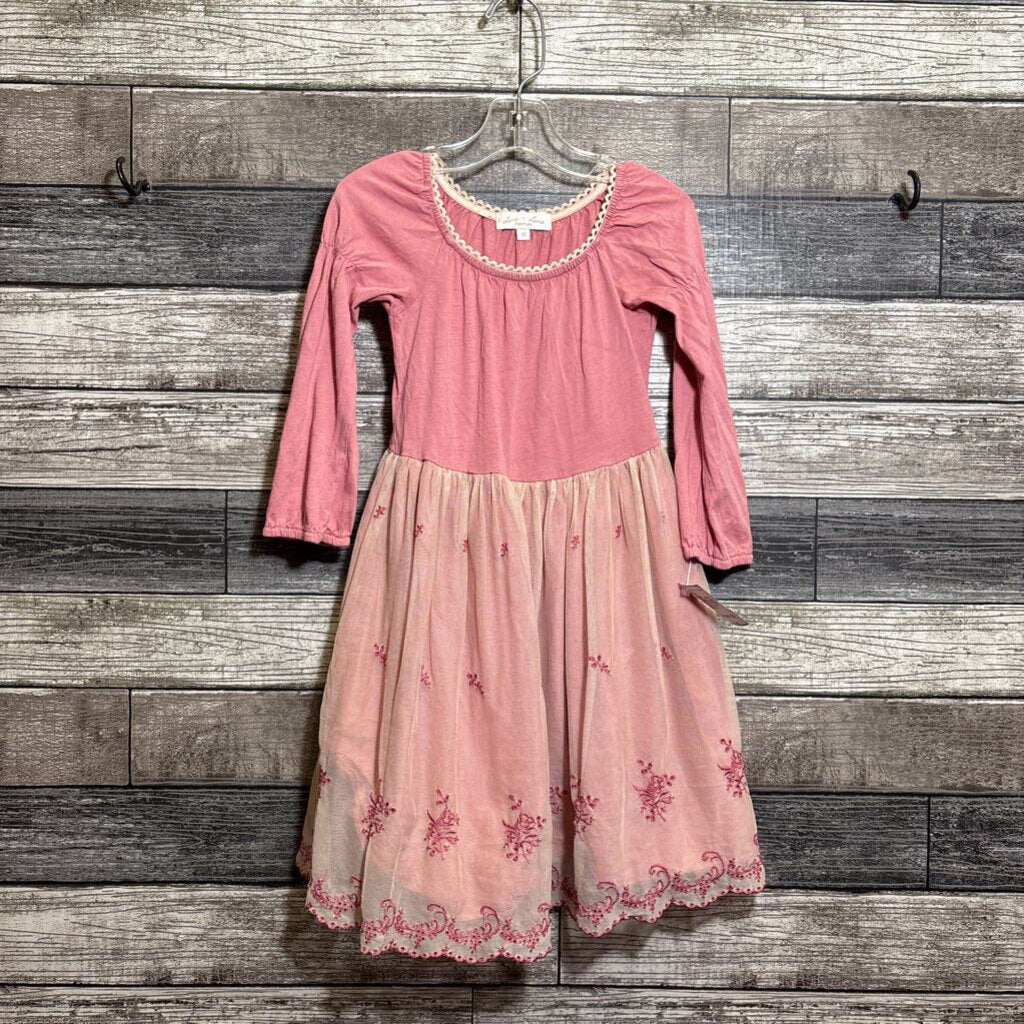 LUNA LUNA COPENHAGEN EMBROIDERED TULLE SKIRT DRESS 3