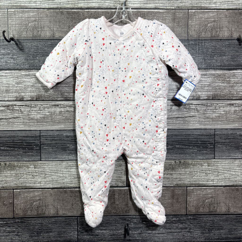 GAP SIDE SNAP QUILTED BUNTING 6-9 MO