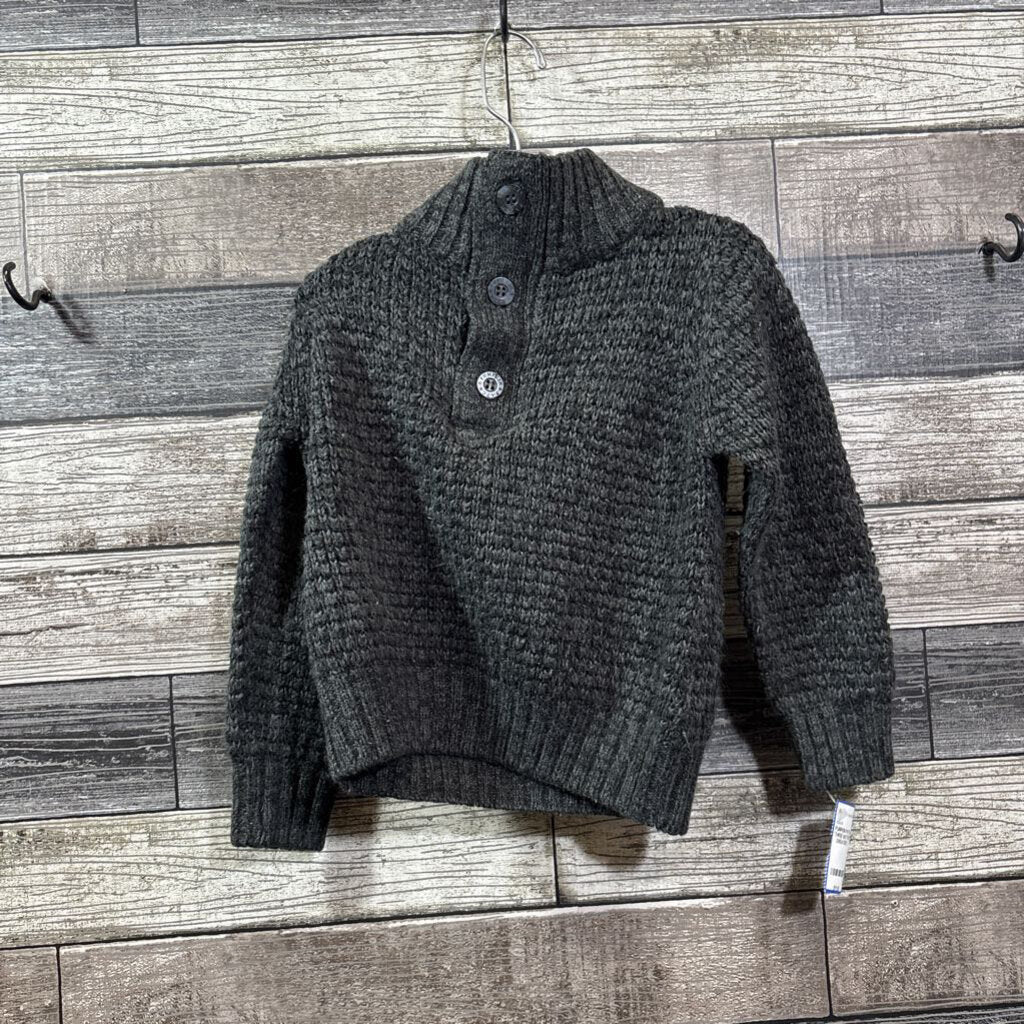 PUMPKIN PATCH THREE BUTTON SWEATER 3