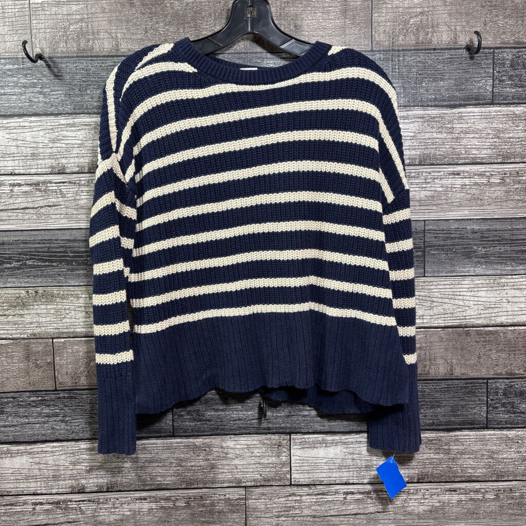 GAP STRIPED OVERSIZED BOXY SWEATER 10/12