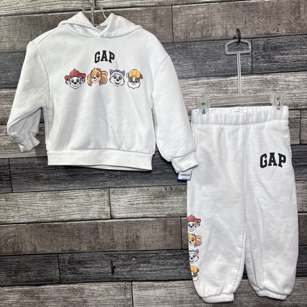 GAP 2PC PAW PATROL SWEATSHIRT + SWEATPANTS 2