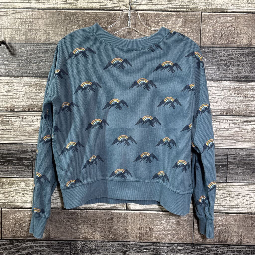 HANNA LS WAFFLE WEAVE SWEATSHIRT 130 8