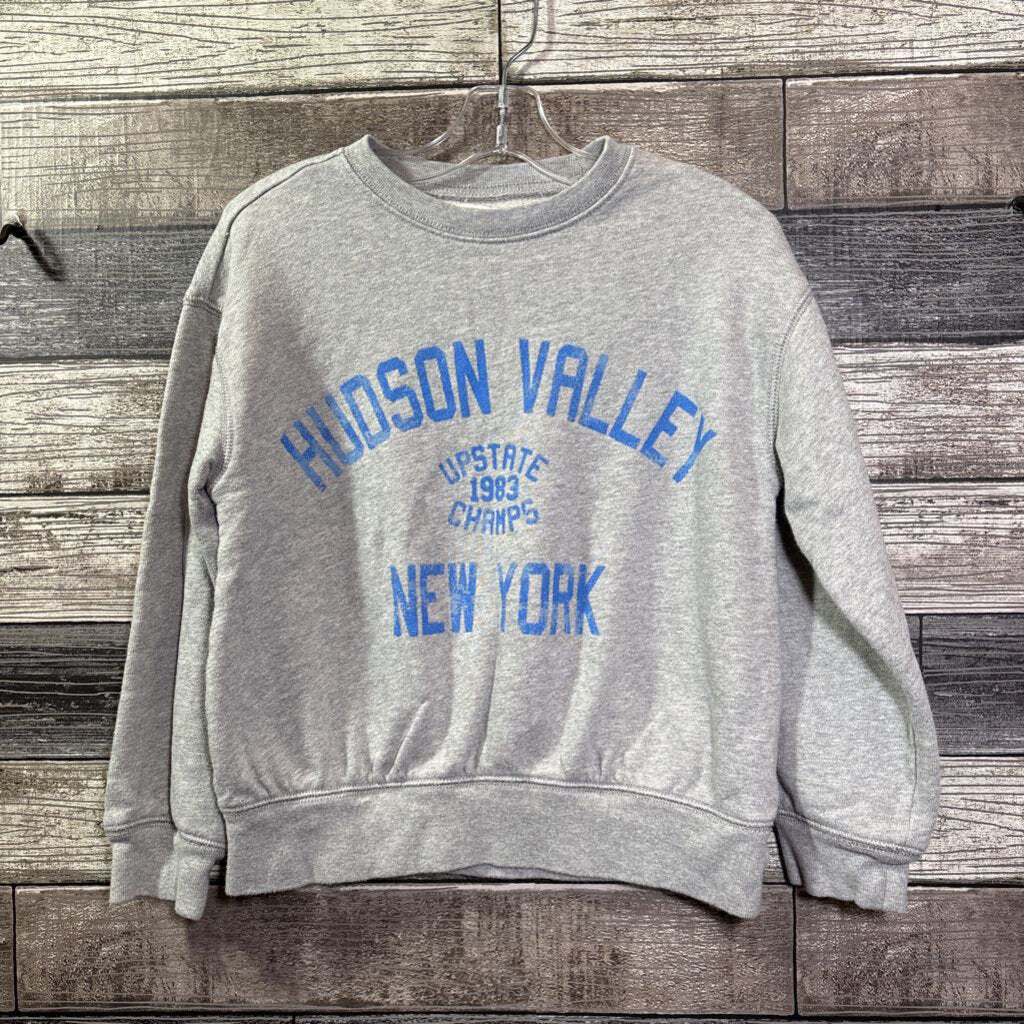 CREWCUTS GRAPHIC SWEATSHIRT 6/7