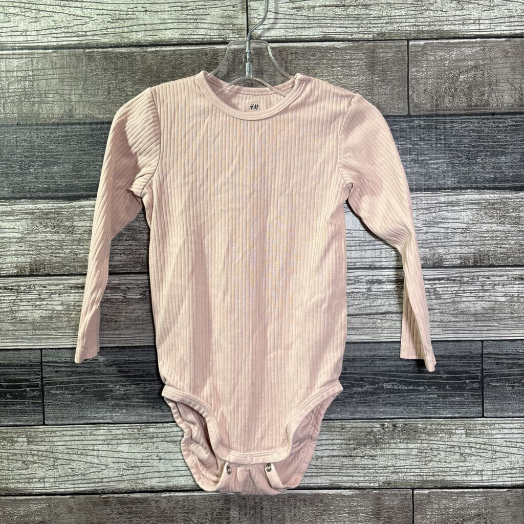 H&M ORGANIC LS SIDE SNAP BODYSUIT 3