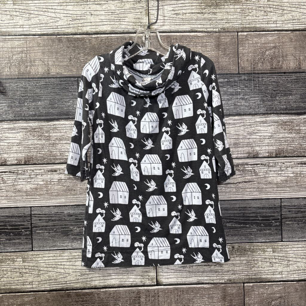 KATE QUINN ORGANIC LS BAMBOO DRESS 6-12 MO