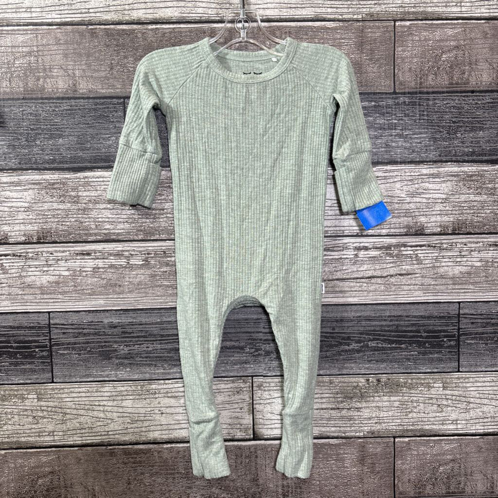 LITTLE SLEEPIES BAMBOO ROMPER NEWBORN