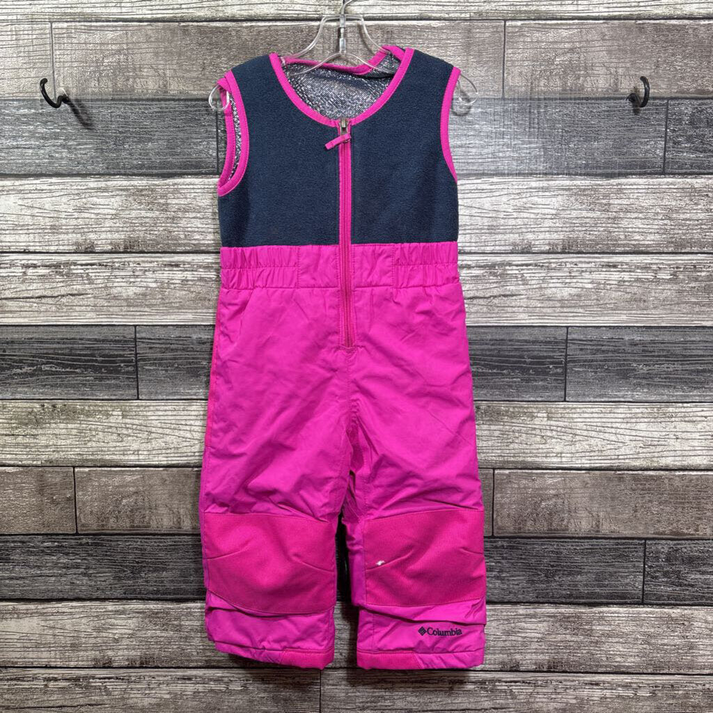 COLUMBIA OMNI HEAT OMNI TECH SNOW BIBS WITH REINFORCED KNEES & BOTTOM 2
