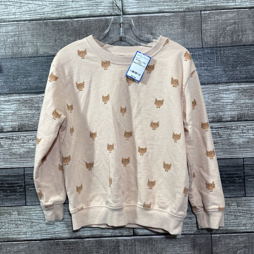 RYLEE + CRU CAT SWEATSHIRT 4/5