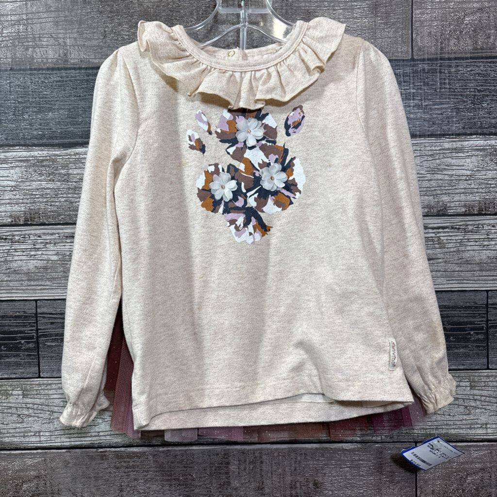 MINY MO 2PC LS SHIRT + TULLE SKIRT 4