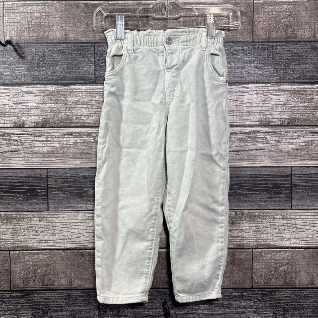 ZARA PAPERBAG PULL ON DENIM 4