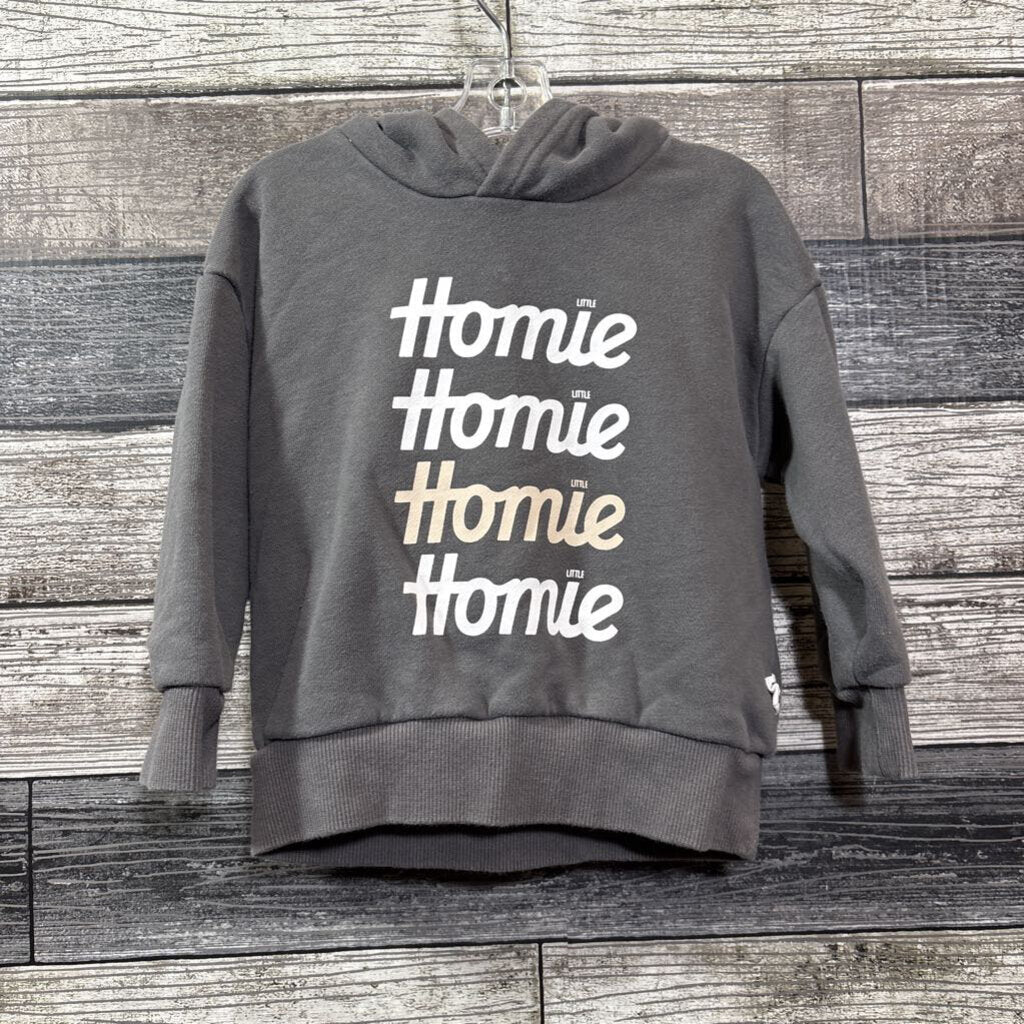 LITTLE HOMIE HOODED SWEATSHIRT 18-24 MO