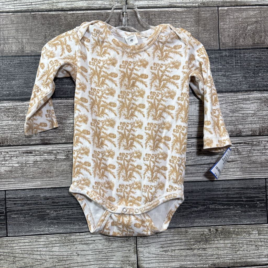 KATE QUINN ORGANIC LS BODYSUIT 12-18 MO