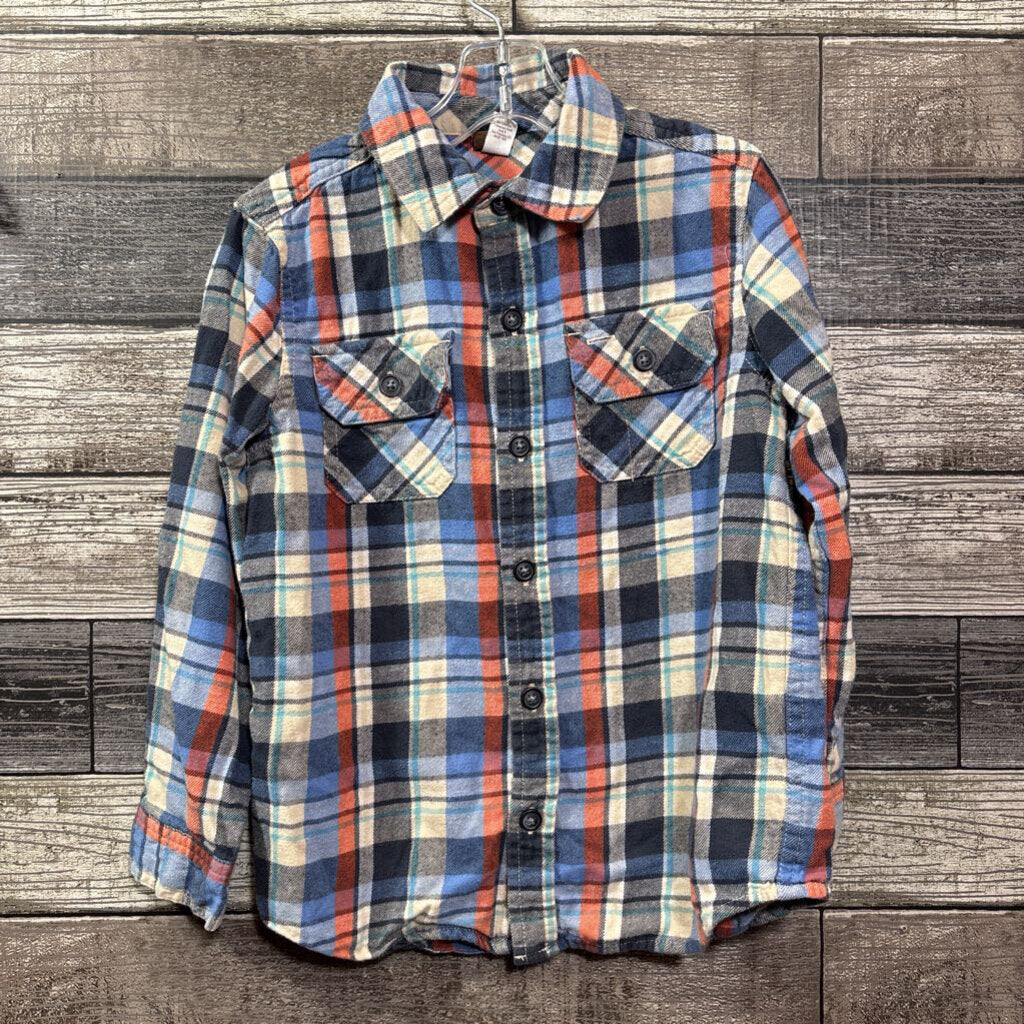 TEA LS BUTTON DOWN FLANNEL SHIRT 5