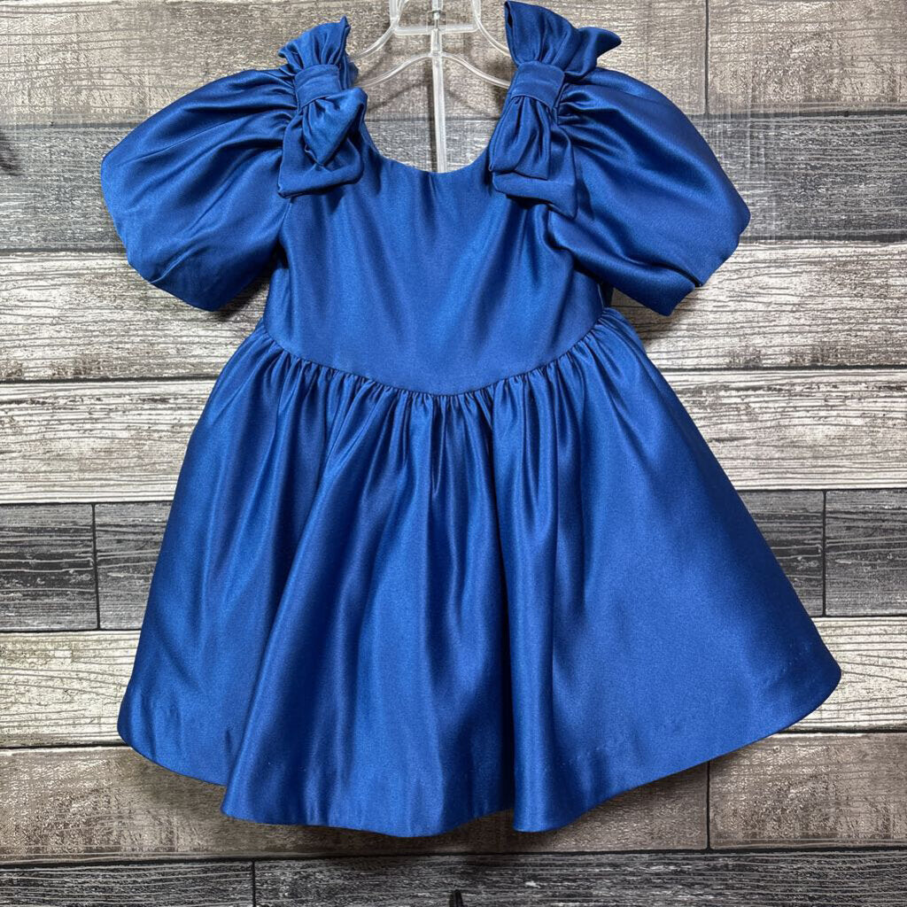 JANIE & JACK THE SATIN HOLIDAY DRESS 12-18 MO