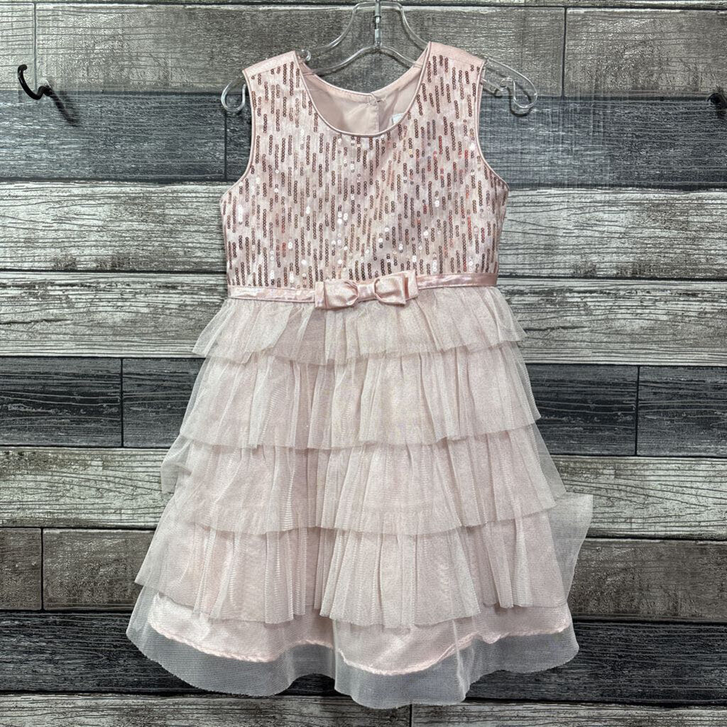 JOA MICHELLE SEQUIN TULLE PARTY DRESS 4
