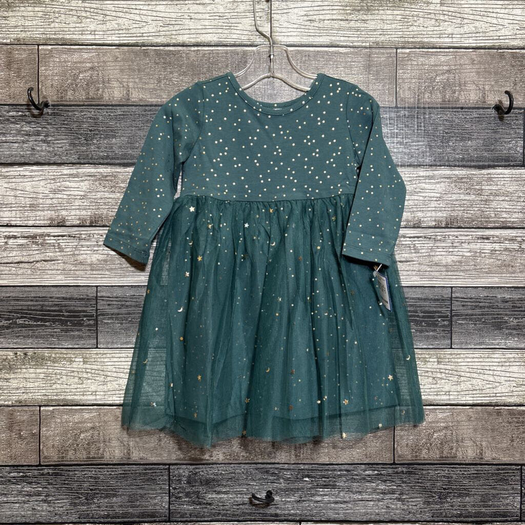 HANNA LS DRESS WITH STAR TULLE SKIRT 85 / 2