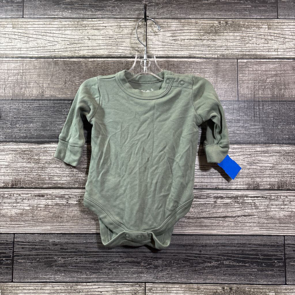 GOUMI LS BAMBOO / COTTON BODYSUIT 3-6 MO