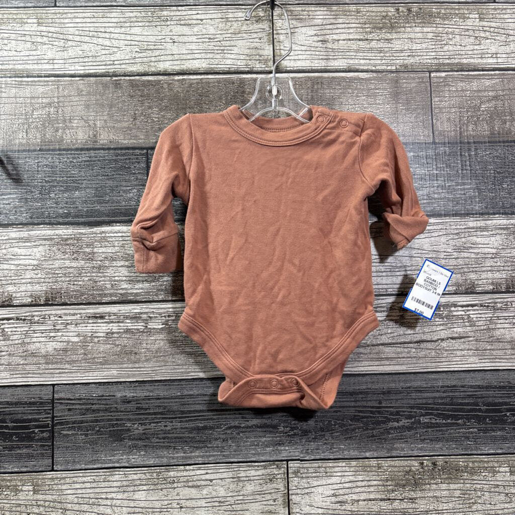 GOUMI LS BAMBOO / COTTON BODYSUIT 3-6 MO