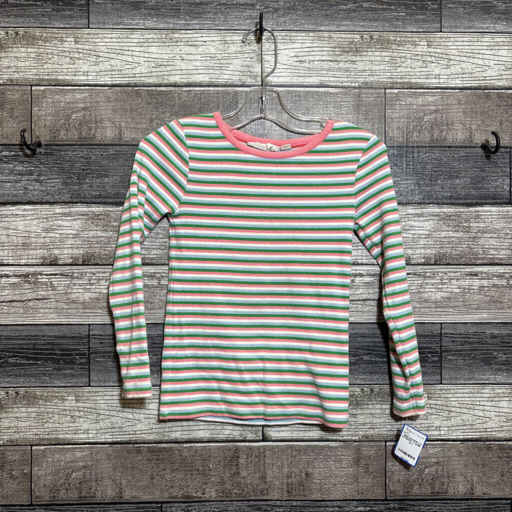 MINI BODEN LS STRIPED T-SHIRT 6/7