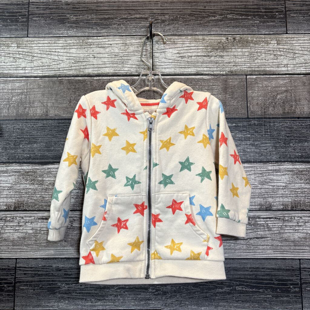 M&S HOODED ZIP SWEATSHIRT 9-12 MO