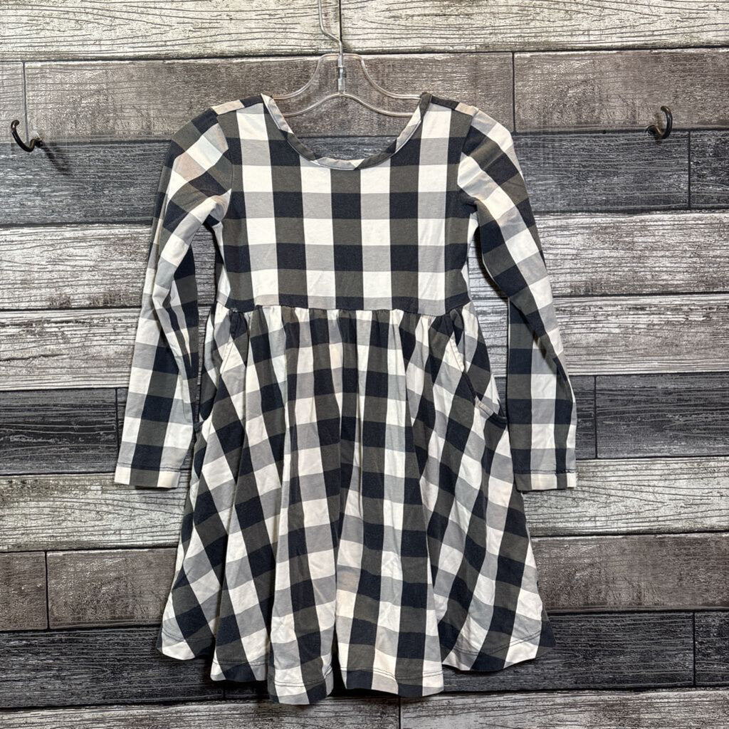 HANNA LS SKATER DRESS WITH POCKETS 110 / 5