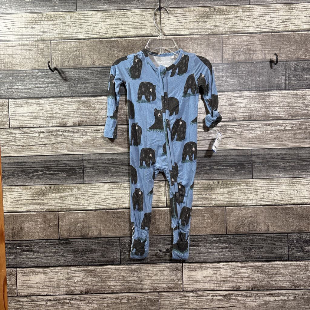 ANGEL DEAR BAMBOO FOOTIE PJ 3-6 MO