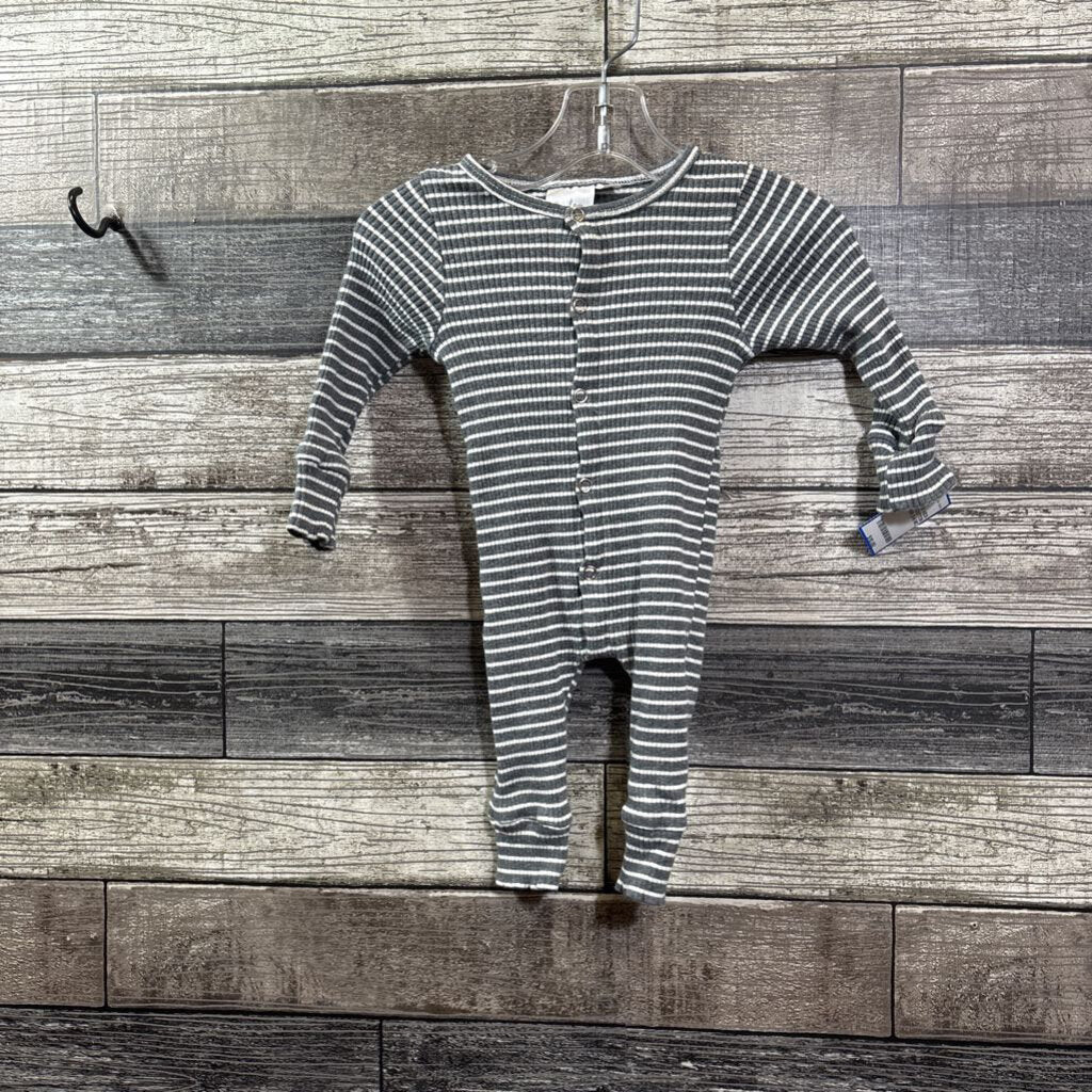 RAD REV KIDS STRIPE COTTON ROMPER 3-6 MO